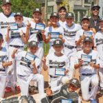 TBA winners Minor Peewee Rep A (Team White) at the plate